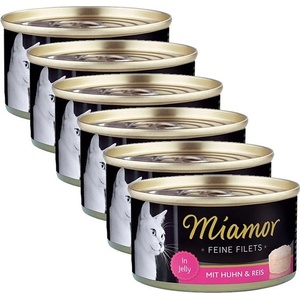 Miamor Консерва Miamor Filet пиле и ориз 6 x 100 г