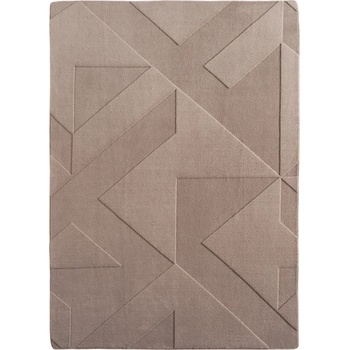 Nej-koberce Pompei 3D geometrický béžový