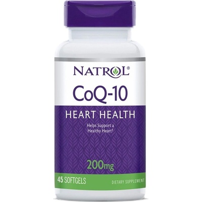 Natrol CoQ-10 200 mg [45 Гел капсули]