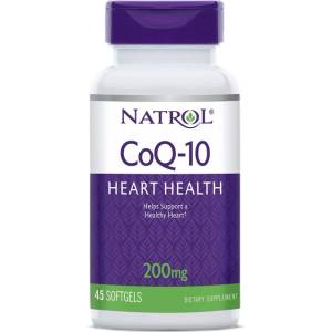 Natrol CoQ-10 200 mg [45 Гел капсули]