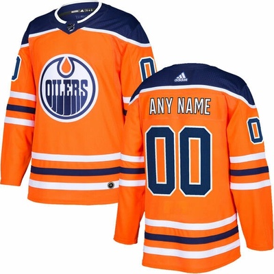 adidas Edmonton Oilers orange adizero Home Authentic Pro