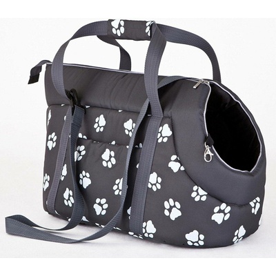 HobbyDog R1 Taška šedá a packy 20 x 42 cm
