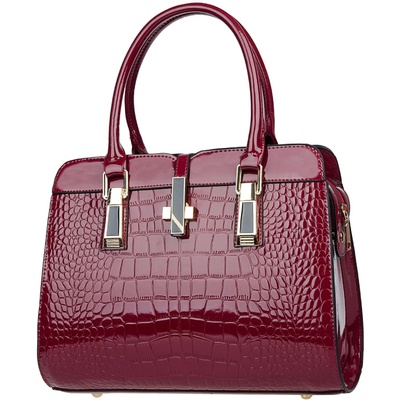 Charon Дамска Чанта Charon Ayla, Различни цветове, Червено бордо (KD-77-DARK-RED)