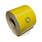 ZINTA Термоетикетна ролка жълта ZINTA 100x150mm A6, 1000 ет. /ролка (100X150X1000-TH-YEL-PG)