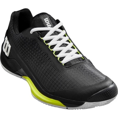 Wilson Rush Pro 4.0 Clay - black/white/safety yellow – Zboží Dáma