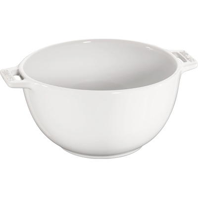 Staub Голяма салатена купа Staub с две дръжки 18 см бяла (40511-452-0)