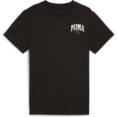 Puma SQUAD SMALL GRAPHIC TEE K černé 682773 01