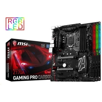 MSI Z170A GAMING PRO CARBON