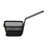 Chef`n CN-Кошничка за сервиране правоъгълна с дръжка 10, 5x9x6, 2cm B2230 (181003-3)(ЧЕРНО) (01981342)