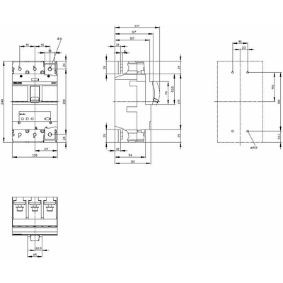 Siemens 3VA2463-5HL32-0AA0 630A