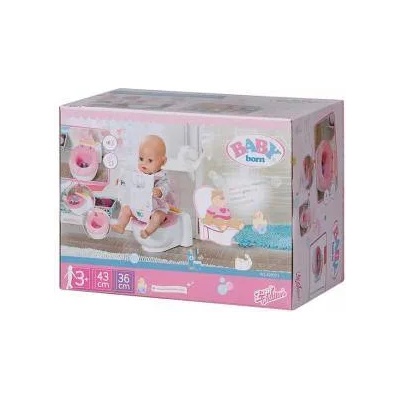 Zapf Creation Игрален комплект BABY Born - Тоалетна, 790127