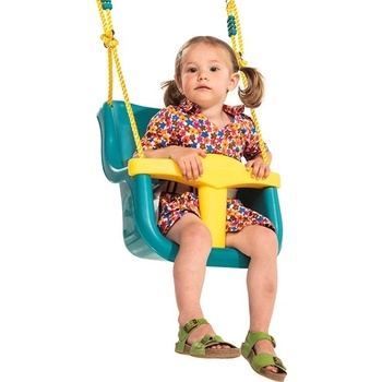 KBT hojdačka Baby Luxe tyrkysová