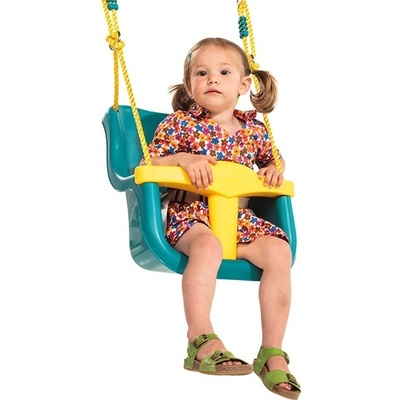 KBT hojdačka Baby Luxe tyrkysová