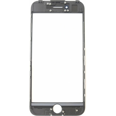 iPhone 7 glass+OCA+frame černý