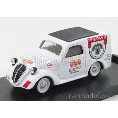 Brumm Fiat 500b Van Fioravanti 1950 Bílá 1:43