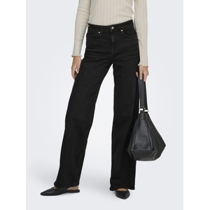 ONLY Дамски wide дънки ONLMADISON washed black ONLY | Cheren | ЖЕНИ | XS/34