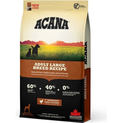ACANA Acana Adult Large Breed Суха храна за кучета, за възрастни, голяма порода, 11.4 kg