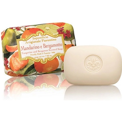 SA Fiorentino prírodné tuhé mydlo mandarinka a bergamot 200 g