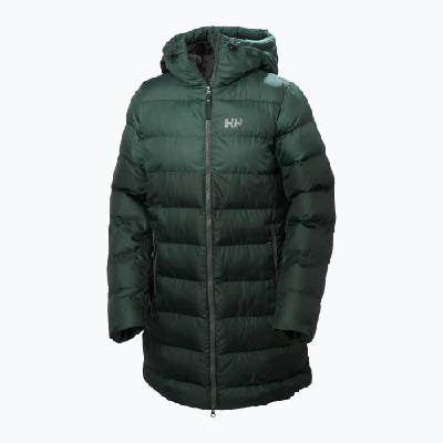 Active Puffy Parka за жени, джунгла, зелено пухено яке