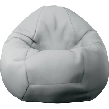 Image 1 of PUFRELAX Калъф за пуф круша, 520л. , Nirvana Gigant - Teteron Grey (COVER_PUF-G-NGG-TEX-GRE)