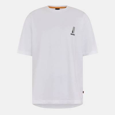 Boss Тениска Boss Men's Polar Cotton T-Shirt - White 100