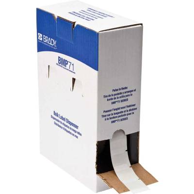 Brady BM-19-427 / 173447, Bulk Самоламиниращ се Винилови етикети, 25.40 mm x 25.40 mm (173447)
