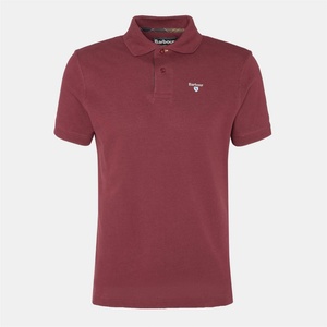 Barbour Блуза с яка Barbour Mens Tartan Pique Polo Shirt - Ruby RE53