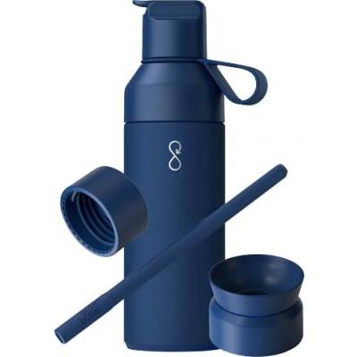 Ocean Bottle darčeková sada 3 v 1 500 ml Akvamarínová