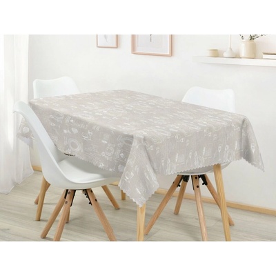 Dreamy Linens Obrus Vintage culinary 140 cm