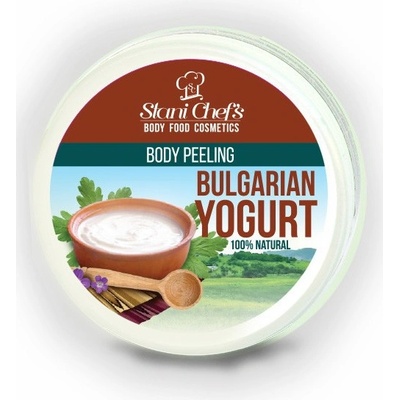 Hristina telový peeling Bulharský jogurt na báze morskej soli 250 ml