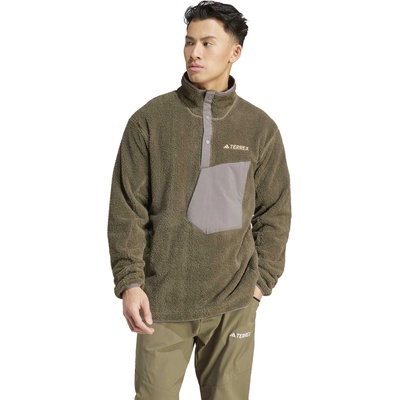 Adidas Полар Terrex XPLORIC High-Pile-Fleece Pullover