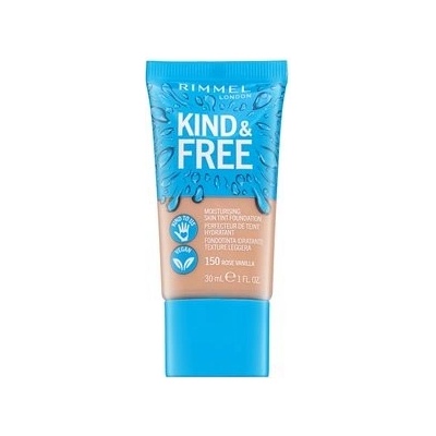 Rimmel London Kind & Free Moisturising Skin Tint Foundation 150 Rose Vanilla Make-up 30 ml
