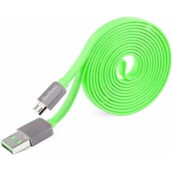 YOOBAO Кабел Yoobao USB 2.0 зелен-80см (2800000003)