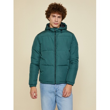 ZOOT. lab Тъмнозелено мъжко ватирано зимно яке с качулка ZOOT. lab Clark ZOOT. lab | Zelen | МЪЖЕ | XXL