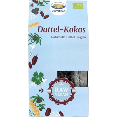 Govinda Datľovo kokosové guličky BIO 120 g