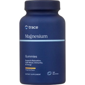 Trace Minerals Magnesium, мандарина, 120 дъвчащи таблетки, Trace Minerals (9327)