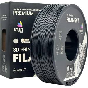 Smart Print FG-S139-E1, 3D филамент, ASA, 1, 75 мм, 1000 г, Черен (Glass fiber black) (FG-S139-E1)