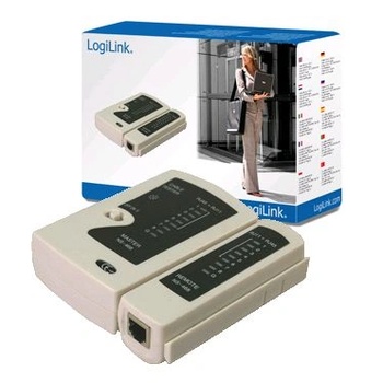 LogiLink Кабел Tester Logilink WZ0010, RJ11 / RJ12 / RJ45 (WZ0010) (WZ0010)