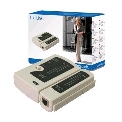LogiLink Кабел Tester Logilink WZ0010, RJ11 / RJ12 / RJ45 (WZ0010)