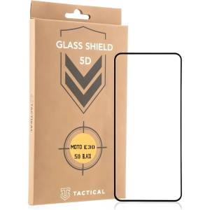 Tactical Glass Shield 5D стъклен протектор за Motorola Moto E30/Moto E40 - Черен KP25769