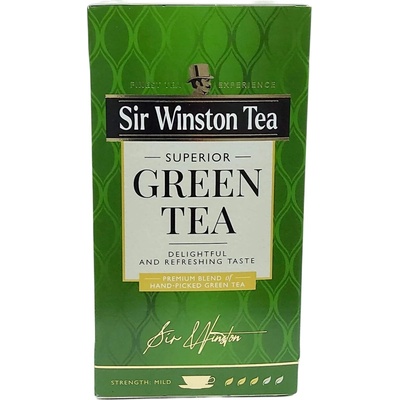 Sir Winston Tea Green tea zelený čaj 20 vrecúšok 35 g