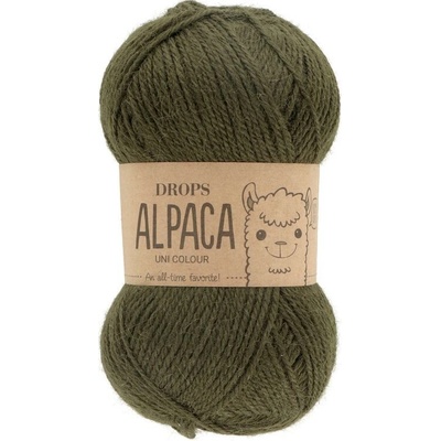 Drops Alpaca UNI 7895 tmavo zelená