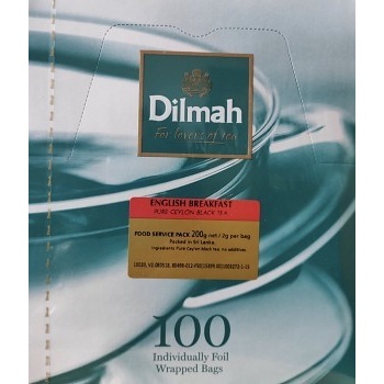 Dilmah English Breakfast 100 x 2 g