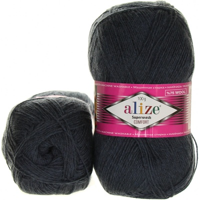Alize Superwash Comfort 872 modrošedá