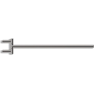 DECOR WALTHER Закачалка на релса за кърпи Mikado с PVD покритие 40 см черен хром (0523558)