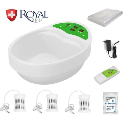 Royal Spa Detoxikační vanička elektrolytická vodní koupel s dálkovým ovladačem