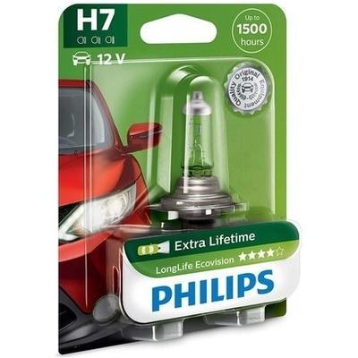 Philips LongLife EcoVision H7 PX26d 12V 55W 12972LLECOB1