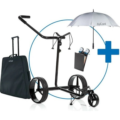 JuCad Carbon Drive 2.0 + přepravní taška, deštník, držák score karty