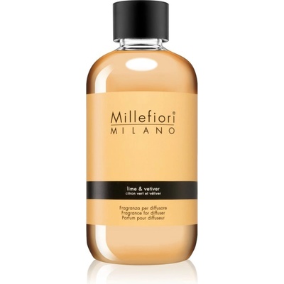 Millefiori Milano Lime & Vetiver пълнител за арома дифузери 250ml