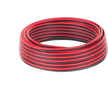 Cabletech 2x0,75 mm černo-rudá
